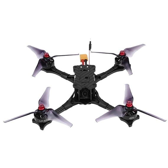 RC Renn Quadcopter, Kohlefaser LS2206 2300KV Brushless Motor RC Modell Fahrzeug Drohne mit Micro Kamera