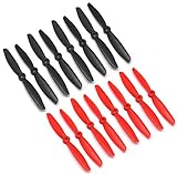 RAYCorp® 5040 5x4 High Quality Propellers. 16 Pieces(8 CW, 8 CCW) Genuine 5-inch Quadcopter and Multirotor Props