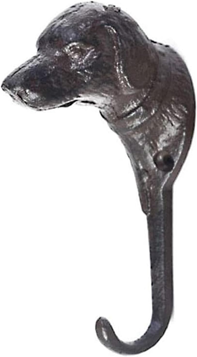 Outdoor Shepherd's Hooks - Cularve Iron Art Animal Hooks, Dog Leash Holder for Wall, pet Dog Straps and Collar Brackets, Farmhouse Wall Keychain, bar Garden Personalized Wall Decorations