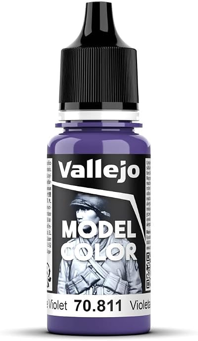 Vallejo Model Color 17 ml Blue Violet Acrylic Paint for Brush Painting