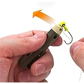 TYEPRO Fishing Knot Tying Tool/Jig Head and Hook Eyelet Grip/Line Threader/Clipper for Shaky Hands and Poor Eyesight. Tackle Box Accessory.