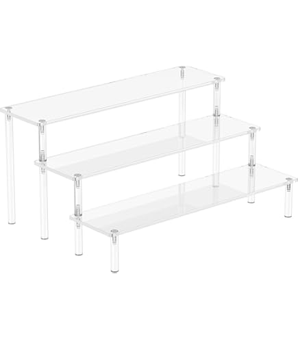 GAESHOW Wooden Display with 3 Levels, Aperitif Buffet Stand, Perfume GAESHOW Wooden Display with 3 Levels, Aperitif Buffet Stand, Perfume