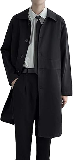 Aozuoカーディガン メンズ ロング 黒 コーディネート アウター オーバーコート 秋 冬 春 カーディガン ビックシルエット メンズ 春 ストリート系アウター カーディガン 通販 Amazon
