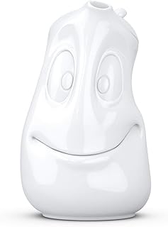 Fiftyeight T013101 Kanne gut Drauf Hartporzellan 1,2 L, weiß