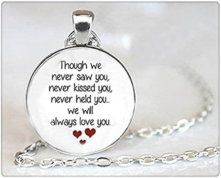 Miscarriage Keepsake Pendant Necklace - Loss of Unborn Baby - Miscarriage Necklace - Miscarriage Remembrance