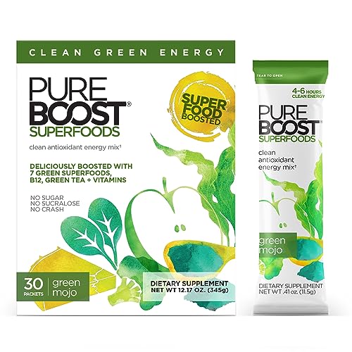 Pureboost Superfoods Clean Energy Drink Mix with