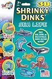 Sea Life Shrinky Dinks in 3D