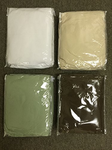 Therapist's Choice Premium Deluxe Microfiber Massage Sheet Set, 3pc set (Chocolate (Dark Brown))