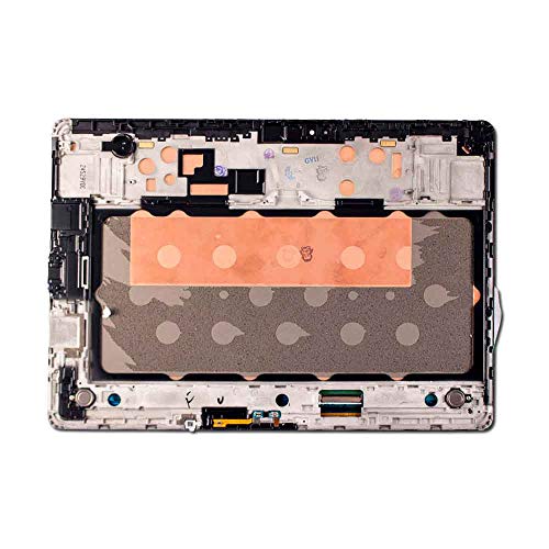 Group Vertical Replacement Screen Complete Frame LCD Digitizer Assembly Compatible with Samsung Galaxy Tab S 10.5 (SM-T800, 805, 807, 807P,807V) (10.5") (Titanium Bronze) (GV+ Performance)
