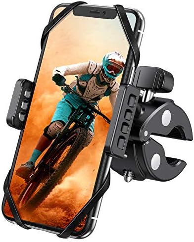 WeGuard Bike& Motorcycle Phone Mount – Universal Bike Handlebar Cell Phone Holder, Bike Cell Phone Holder Compatible with for iPhone 11 Pro, Xr, Xs Max, Samsung S20 S10+ or Any Cell Phone WeGuard Bike& Motorcycle Phone Mount – Universal Bike Handlebar Cell Phone Holder, Bike Cell Phone Holder Compatible with for iPhone 11 Pro, Xr, Xs Max, Samsung S20 S10+ or Any Cell Phone