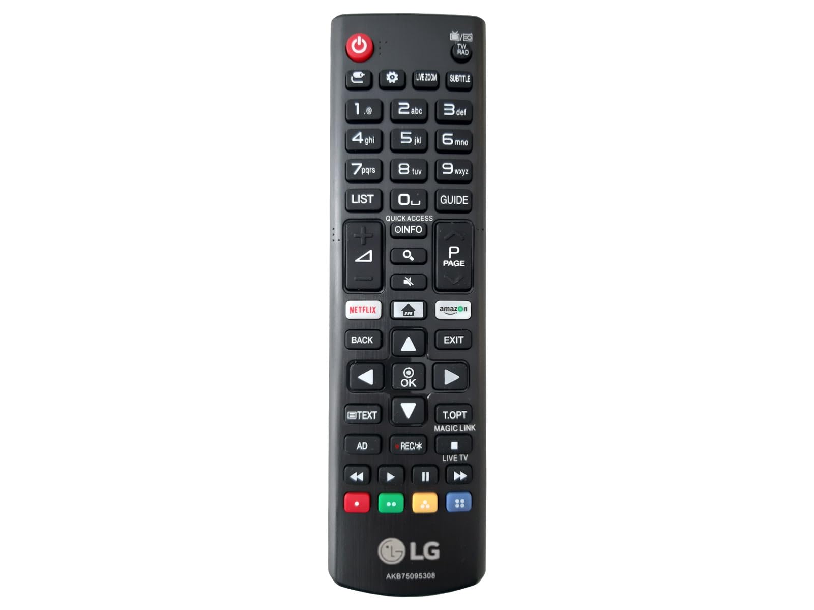 Genuine Remote Control AKB75095308 sub AKB73715679 for LG TV 32LJ610V 43UJ634V 55UJ634V 49UJ6309 60UJ6309 43UJ6307 55UJ6307 60UJ6307 55UJ630V 49UJ630V 43UJ630V 49UJ635V 43UJ620V 32LJ590U