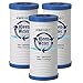 KleenWater Whole House Water Filter, Complete Filtration System, Includes 3 Dirt Rust Sediment Cartridges, Best for Home or Commercial Applications