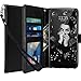 LK Case for LG G7, LG G7 ThinQ, Luxury PU Leather Wallet Flip Protective Case Cover with Card Slots and Stand for LG G7 (Black)