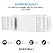 SPECTSUN Emergency Light White, Commercial Emergency Light with Battery Backup, Emergency Sign with Light/Led Emergency Light/Emergency Light Fixture/Emergency Light Home - 4 Pack (Square Head)