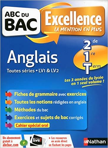 Abc Du Bac Excellence Anglais 2de 1re Term Amazon Fr Brouteele Guille Christelle Gallichet Falguiere Caroline Livres