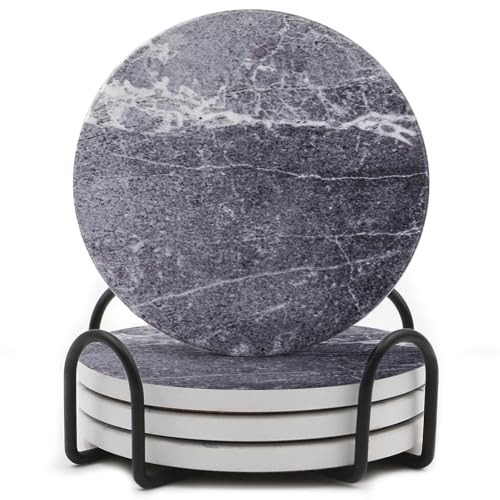 LIFVER Ceramic Coasters Set of