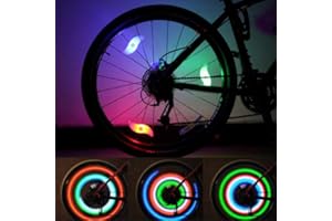Bike Spoke Lights Cycling Bike Wheel Lights for Bicycle Decoration 6PACK Batteries Included