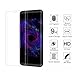 BONUM Galaxy S8 Plus Screen Protector, Full Coverage Anti-Bubble HD Clear Curved Tempered Glass with SIM Card Adapter Kit