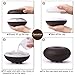 Oak Leaf Essential Oils Diffuser Ultrasonic Wood Grain Aromatherapy Diffusers with 7 LED Colorful Lights and Waterless Auto Shut-off