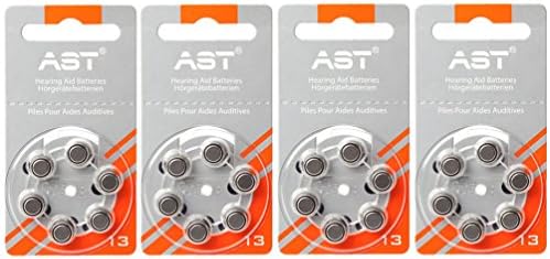 Austar Hearing Amplifier Battery Size 13 (24 batteries)