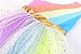 JerrisApparel Girls Unicorn Rainbow Costume Dress Halloween Party Tutu Dress (4T, Rainbow Color)