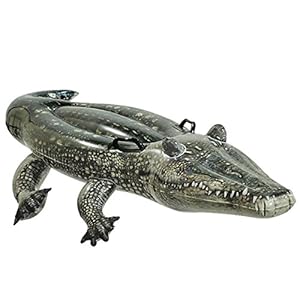 Intex 57551NP – Cocodrilo Hinchable con impresión fotorrealista