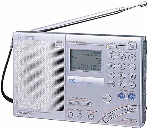 Sony 日本製 Worldband Receiver 短波ラジオ Icf Sw7600gr 並行輸入品 Ospacp Org Ar