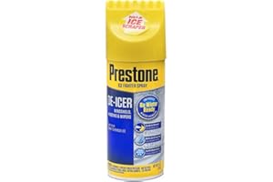 WARREN Prestone As-242p 11 Oz Spray De-Icer with Scraper Top12