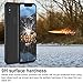 iPhone X Screen Protector, DAUPIN iPhone X Tempered Glass Screen Protector [Scratch Resistant] [Anti-Fingerprint] HD Clear Bubble Free Screen Protector Film for Apple iPhone X(Black 2)