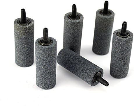 Aquarium LONG-LASTING Air Stone 2" Fish Tank Aerator Diffuser Hydroponics - 6 pcs