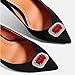 kilofly 2 Pairs Elegant Rhinestone Crystal Metal Shoe Clips Wedding Party Pack