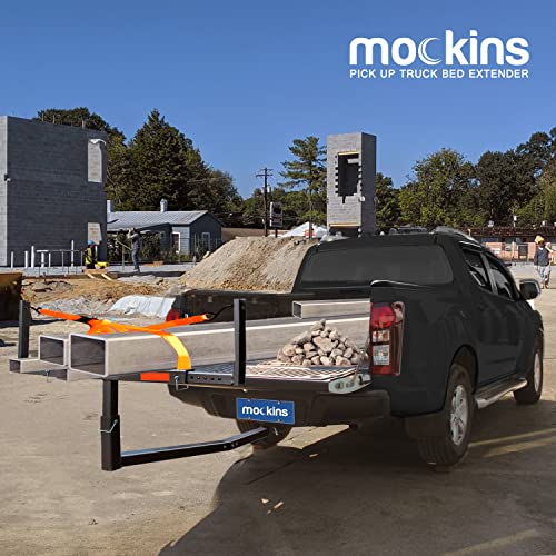Mockins 2in1 Design 750lb Cap. Truck Bed Extender Hitch Mount