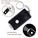 Personal Alarm Keychain - 130dB Self Defense SOS Emergency Alarm，Security Self Defense Electronic Device with LED Flashlight for Elderly Kids Student Women Teen Girls Night Workers