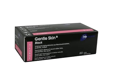 Meditrade 1224XL Gentle Skin Black, 1er Pack (1 x 100 Stück)