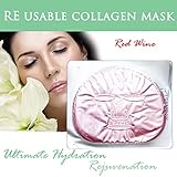 Toning Anti-Age Collagen Face Patch with Red Wine Extract and Resveratrol, 5 patches