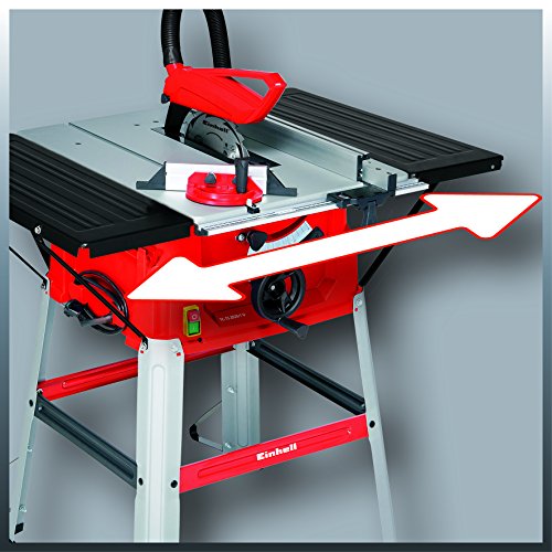 Einhell Tischkreissäge TC-TS 2025/1 U (2000 W, Sägeblatt Ø 250 x Ø 30 mm, max. Schnitthöhe 85 mm, Tischgröße 640x487 mm) – Bild 5