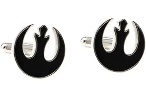 JOYPLANCRAFT Wars Cufflinks Alliance Starbird Cufflinks French Cufflinks for Men