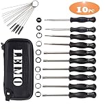 LEIMO Carburetor carb Adjustment Tool kit for Common 2 Cycle Small Engine Echo STIHL Poulan Husqvarna MTD Ryobi Homelite String Trimmer Weed Eater Chainsaw - Carburetor Tune up Adjusting Tool(10PC)