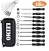 LEIMO Carburetor carb Adjustment Tool kit for Common 2 Cycle Small Engine Echo STIHL Poulan Husqvarna MTD Ryobi Homelite String Trimmer Weed Eater Chainsaw - Carburetor Tune up Adjusting Tool(10PC)