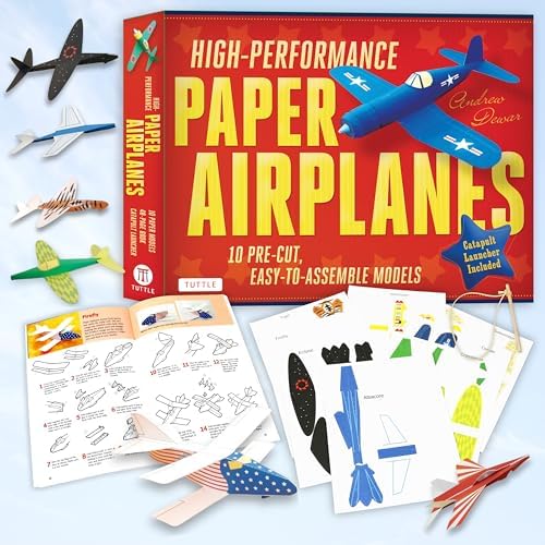Scale Model Paper Airplanes Kit: Iconic Planes That Really Fly