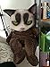 molezu Unhappy Cat Mask, Cat Halloween Mask, Novelty Costume Party Latex Cat Head Mask