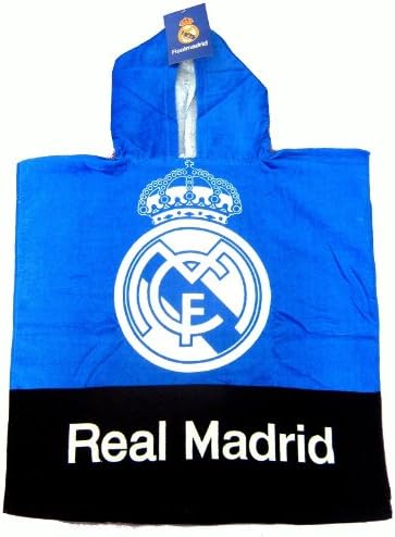 Official Licensed GENUINE FC Real Madrid HOODIE Towel - Licensed Real Madrid Merchandise