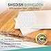 Swedish Wholesale Swedish DishCloths for Kitchen- 10 Pack Reusable Paper Towels Washable - Eco Friendly Cellulose Sponge Microfiber Dish Cloths - Kitchen Essentials - White