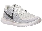 Nike Womens Free 5.0 Running Shoe Pure Platinum/Wolf Grey/Cool Grey/Black 7