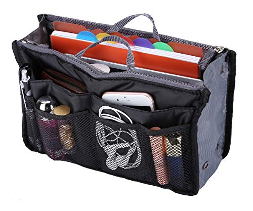 image for SOSUO Lady Women Travel Insert Handbag Organizer Purse Large Liner Org