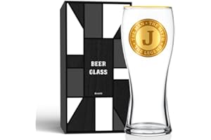 Personalized Beer Glass for Men, Funny Custom Alcohol Gifts for Beer Lovers, Unique Birthday Christmas Gifts for Him, The Man