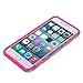 iPhone 6 Plus Case 5.5 Inch,iPhone 6S Plus Case,AnnBay High Impact Hard Hybrid Dual Layer Heavy Duty Armor Modern Slim Drop Protection Shock Absorption Cover Case Hot Pink