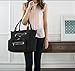 JJ Cole Caprice Diaper Tri Stitch Bag, Black