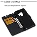 XRPow Galaxy S9 Wallet Case Folio Style Stand Feature, Samsung Galaxy S9 Card Case Protective PU Leather Flip Cover with Card Slot Pocket Magnetic Closure