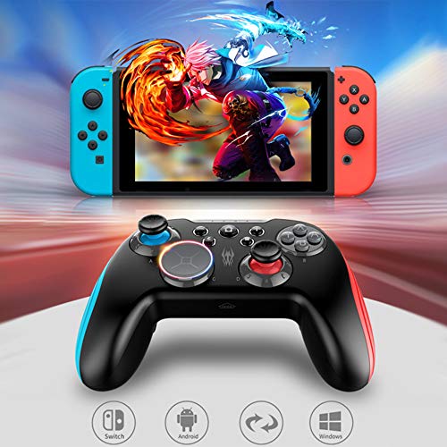 Game for Switch Controller,GEEKLIN Wireless Gamepad for pc Android,3D Joystick moudles and Button moudles are Interchangeable for Wireless Gamepad